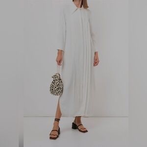 KHAITE Gabby shirt dress